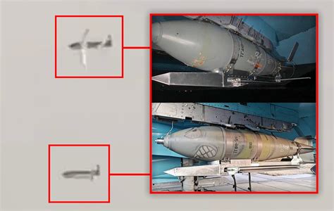 Our First Look At Winged Bombs Being Launched By Russian Jets