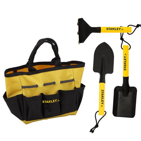 STANLEY Jr - 4-piece Garden Hand Tool Set With Bag for Kids - Walmart ...