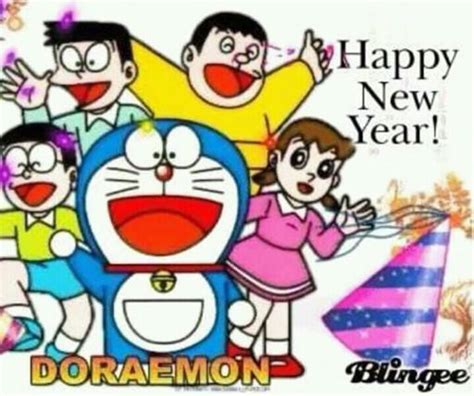 Happy New Year... | Doraemon... Amino