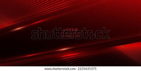 Abstract Red Lines Diagonal On Red Stock Vector (Royalty Free ...