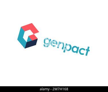 Genpact, Logo, White background Stock Photo - Alamy