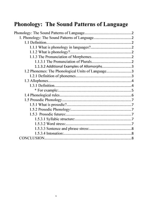 Phonology - ............................................... Phonology ...