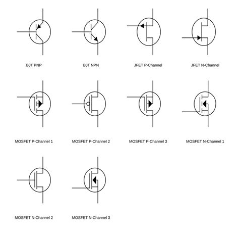 each circled letter in the circuit diagram - AlanMeredith