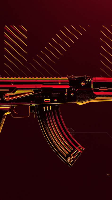 AKM Wallpaper 4K, Assault rifle, PUBG MOBILE