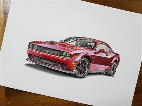 Hellcat Drawing at PaintingValley.com | Explore collection of Hellcat ...