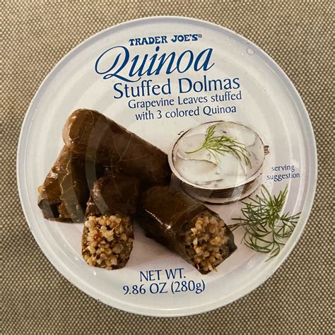 Trader Joe's Quinoa Stuffed Dolmas Reviews | abillion