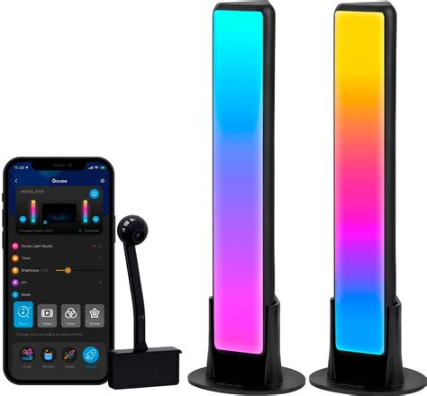 Govee Flow Pro RGBICWW Smart Light Bars Black H6049AD1 - Best Buy