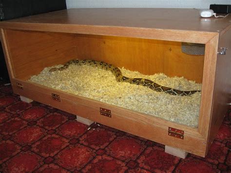 Nice Snake House for Tegu with Deeper Substrate