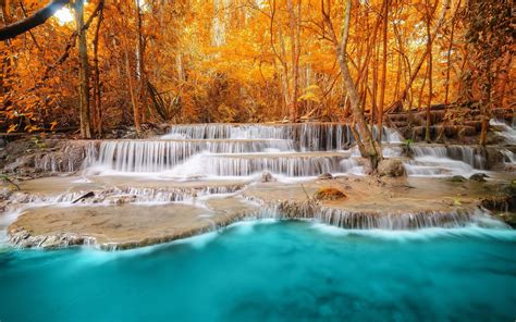 Autumn Waterfall Wallpapers - Top Free Autumn Waterfall Backgrounds ...