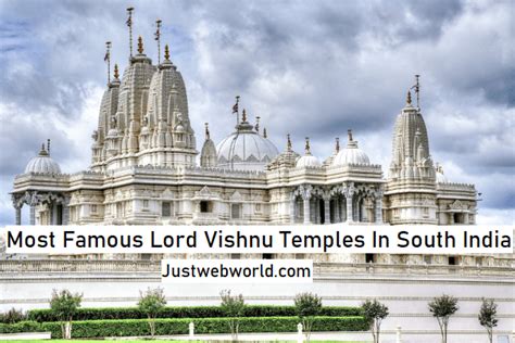 Top 15 Most Famous Lord Vishnu Temples In South India – JustWebWorld