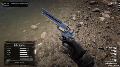 Lemat Revolver (Shotgun and Revolver) #rdr2 #guns - YouTube