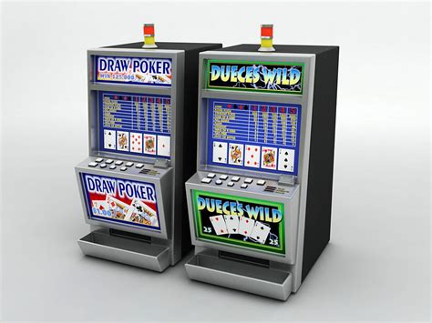 3D asset 2 Casino Video Poker Machines | CGTrader