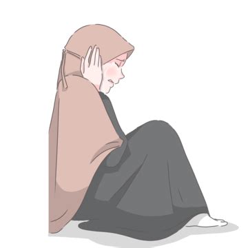 Islam Sad Hijab Girl Faceless, Sad, Girl, Headscarf PNG Transparent ...