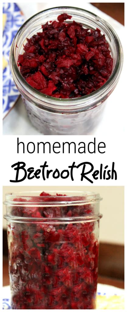 Homemade Beetroot Relish