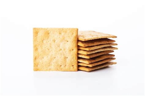 Premium Photo | Whole wheat crackers