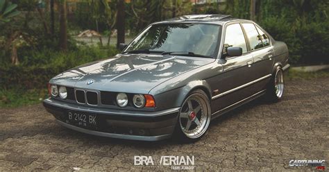 Tuning BMW 525i E34 side