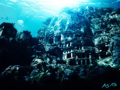 Sunken City Atlantis by Public-Creations on DeviantArt