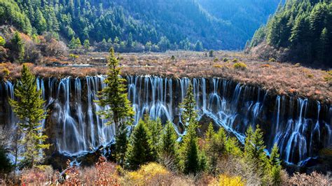 #Jiuzhai Valley Scenic Area in southwest China's Sichuan province is ...