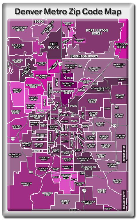 Denver Colorado Zip Code Map – Get Map Update