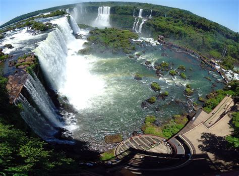 Iguazu Falls, Brazil One of The Seven Wonders of The World | Found The ...