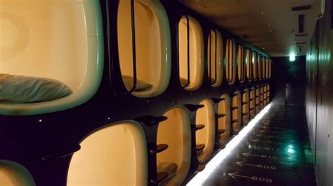 What It's Like To Stay At A Japanese Capsule Hotel