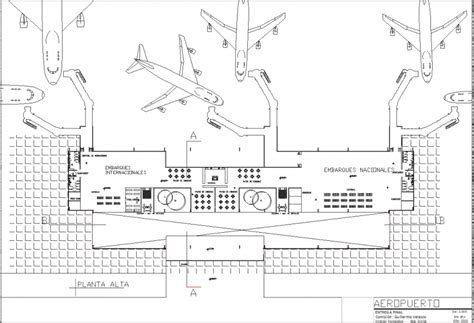 Airport Plan with Detailed DWG File