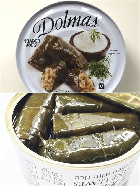 Dolmas | The Best Canned Goods From Trader Joe's | 2020 | POPSUGAR ...