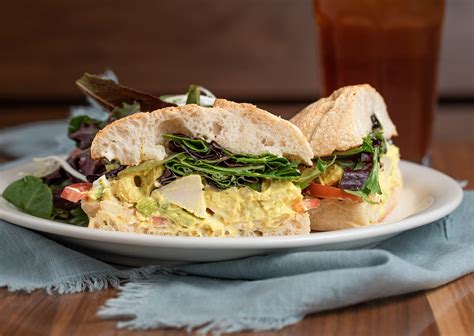 Chicken Curry Sandwich - Lunch/Dinner - Urth Caffé - European-style café