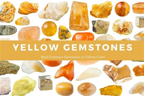 Yellow Gemstone Names | List of 7 Most Common Gemstones in Yellow Color ...