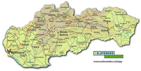 Ornamentálna mapa Slovenska