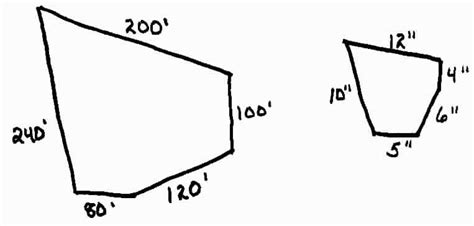 Scale Drawing Math