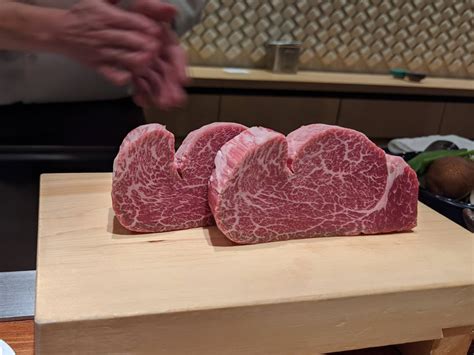 [I ate] Kobe beef (grade A5) : food