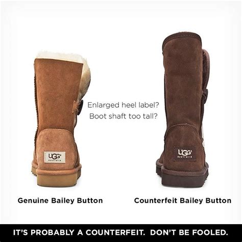 Real Uggs vs Fake Uggs - How to tell the difference | Boots, Ugg bailey ...