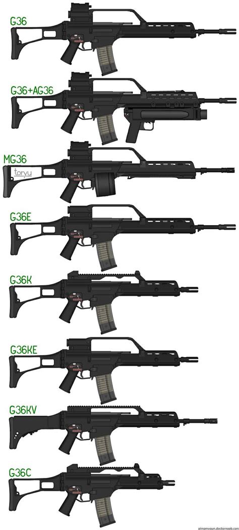 HK G36 Assault Rifle | G36 Assault Rifle Variants | Weapons | Guns ...