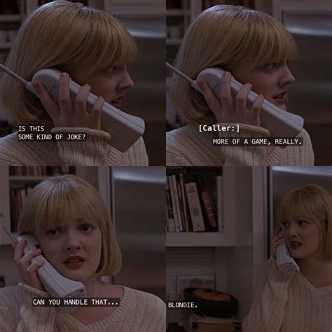 Scream movie quotes ~ horror movies | Horror movie quotes, Scream ...