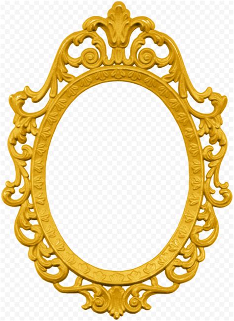 PNG Gold Vintage Mirror Frame | Citypng