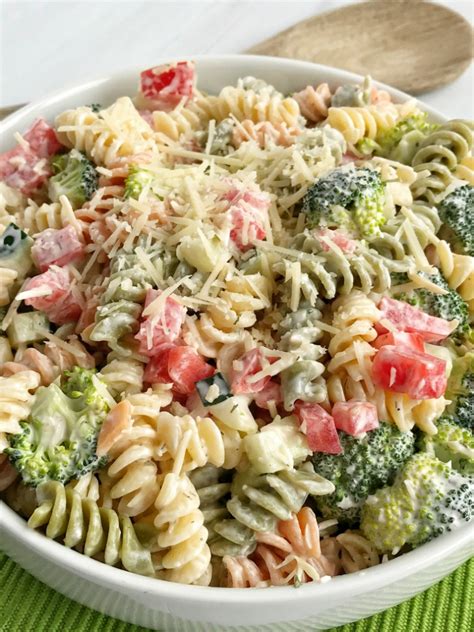 Ranch Pasta Salad - Together as Family