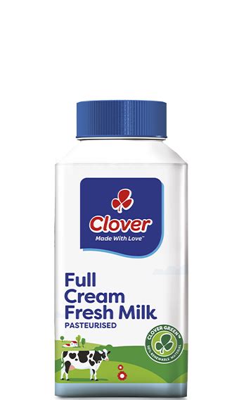 Clover Fresh Full Cream Milk - 250ml | Clover Corporate