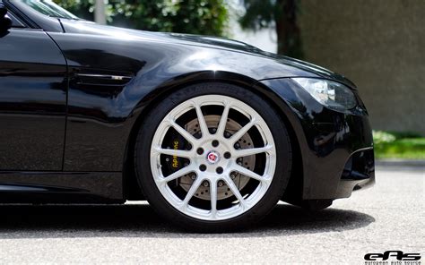 Jet Black BMW E90 M3 Rides on White HRE Wheels from EAS - autoevolution