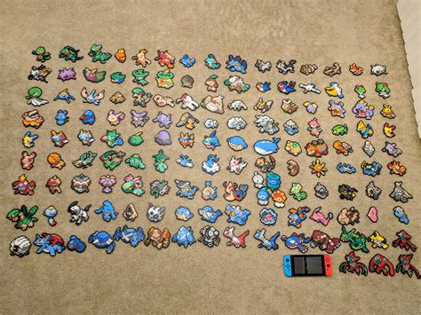 Easy Perler Pokemon Choose your pokemon perler menu sprites stands ...