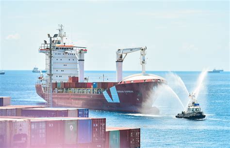 Maldives Shipping Service's first cargo liner docks at Male' - The Edition