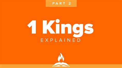 1 Kings Explained Part 2 | All the King’s Horses