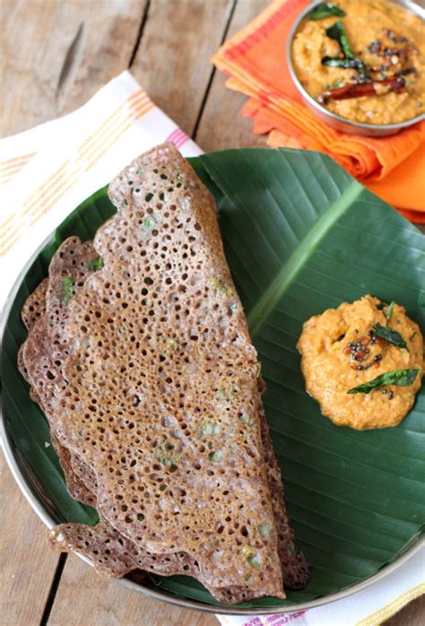 Ragi Dosa - How to make Ragi Dosa Recipe