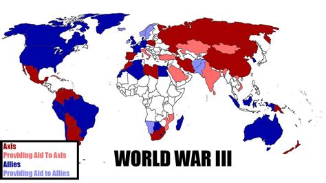 My World War 3 map: Allies VS Axis : r/DrewDurnil