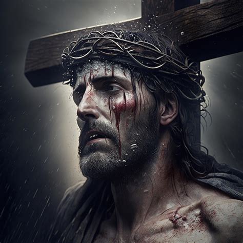 Premium Photo | Good Friday Design Jesus Christ with Crown of Thorns ...