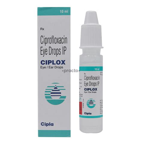 Ciplox 0.3% Eye/Ear Drops - Uses, Dosage, Side Effects, Price ...