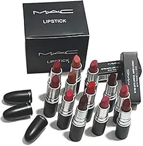 MATTE LIPSTICK SET OF 12 PCS FROM MAC: Buy Online at Best Price in UAE ...