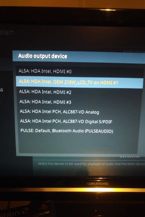 No sound on TV through HDMI - General Support - LibreELEC Forum