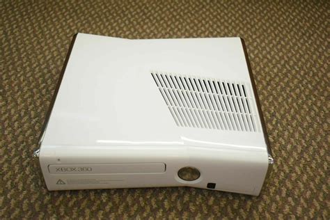 Microsoft Xbox 360 Glossy White S Slim System Console Only Good ...