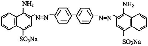 Chemical structure of Congo red. | Download Scientific Diagram